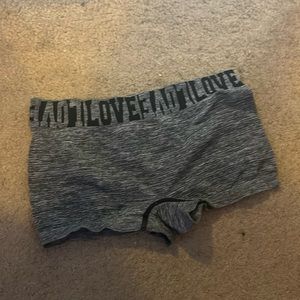 Love boy shorts